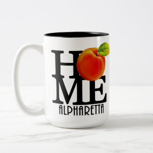 HOME Alpharetta Georgia 15oz Two-Tone Coffee Mug
