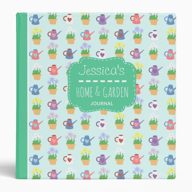 Home and Garden Journal Binder (Front)
