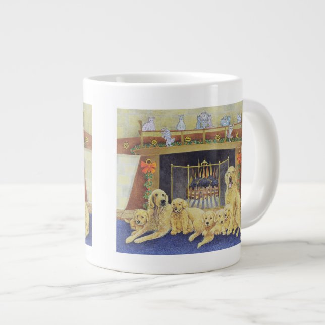 Home and Hearth Large Coffee Mug (Front Right)