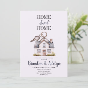 HOME AND KEY HOUSE WARMING INVITATION