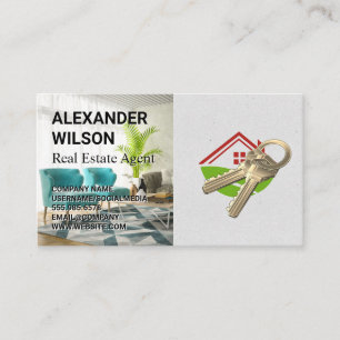 Home and Keys Interior Business Card