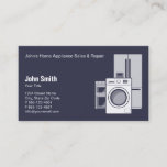 Home Appliance Service, Sale And Repair Business Card at Zazzle