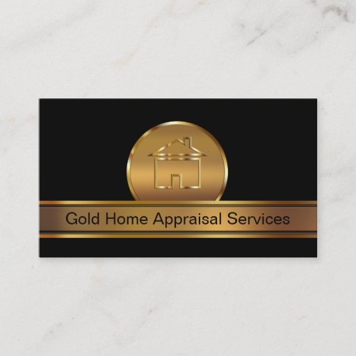 Customizable Home Appraisal Inspection Business Cards