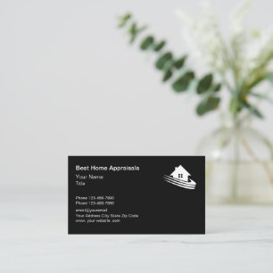 Home Appraiser And Inspection Business Cards