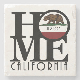 HOME Aptos California Stone Coaster