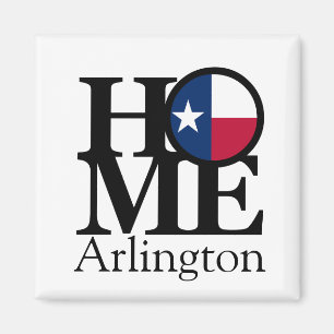 HOME Arlington Texas Magnet
