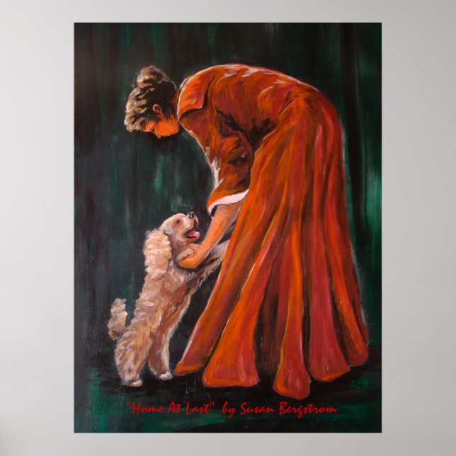 "Home At Last"  by Susan Bergstrom Poster (Front)