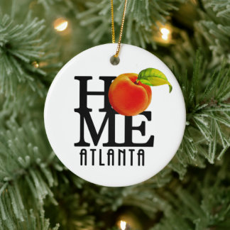 HOME Atlanta Georgia Ceramic Ornament