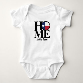 HOME Austin Texas Baby One Piece Baby Bodysuit