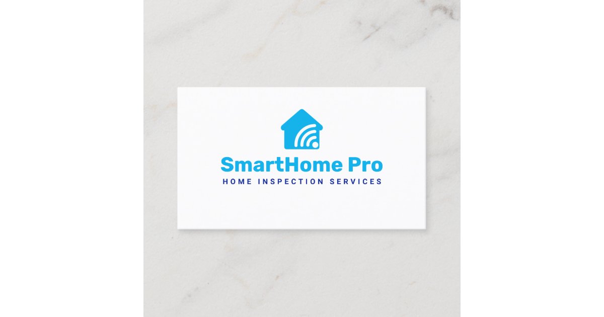 Home Automation Technician Business Card Zazzle