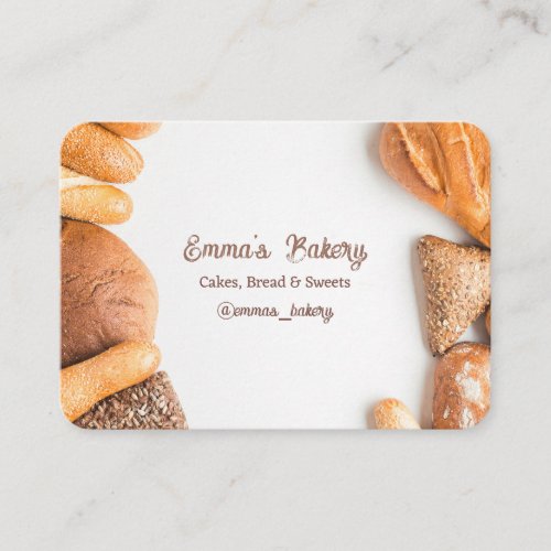 Home Bakery Catering Business Card