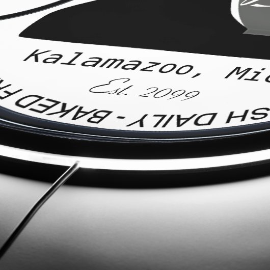 Home Bakery Mixer LED Sign (Edge)