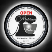 Home Bakery Mixer LED Sign (Front)