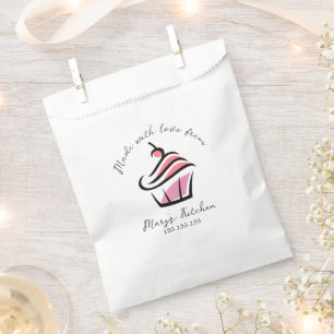 Home Bakery Pupcakes Small Business Favor Bag