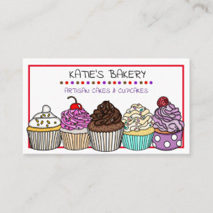 Home Baking Business or Bakery Business Card