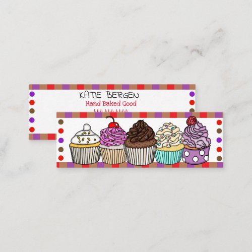 Home Baking Business or Bakery  Business   Mini Business Card
