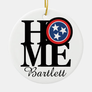 HOME Bartlett TN Ceramic Ornament