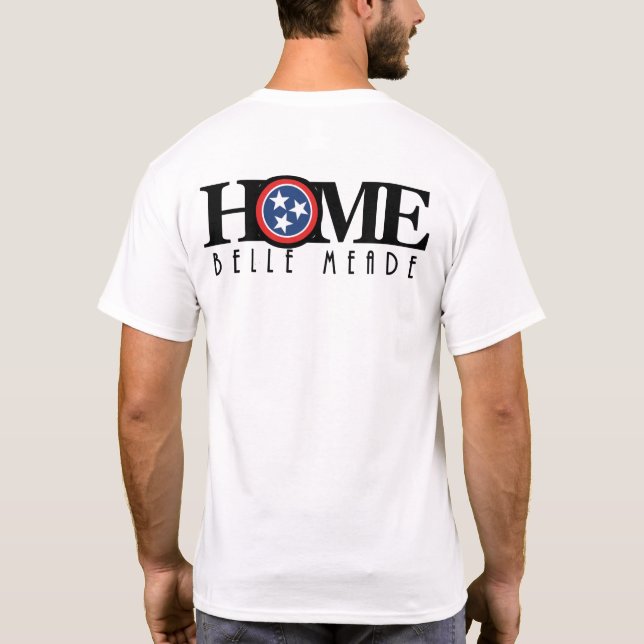 HOME Belle Meade (Back Print) T-Shirt (Back)