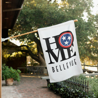 HOME Bellevue Tennessee House Flag
