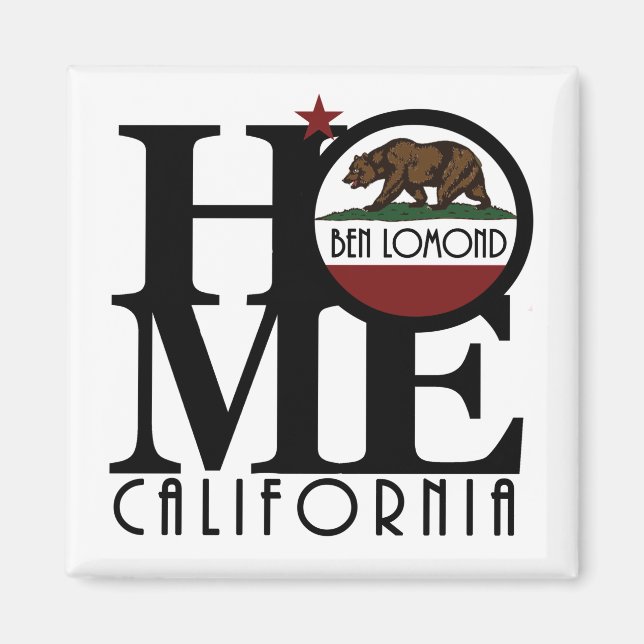 HOME Ben Lomond CA Magnet (Front)