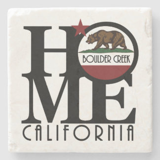 HOME Boulder Creek California Stone Coaster