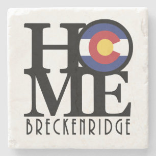 HOME Breckenridge Stone Coaster
