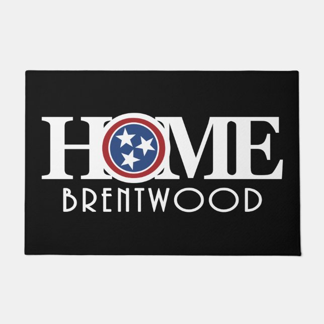 HOME Brentwood Tennessee  Doormat (Front)