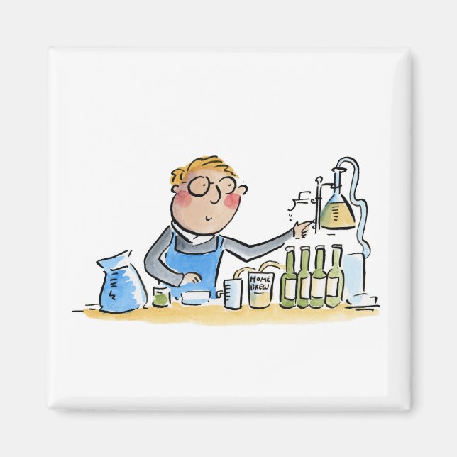 Home Brew Magnet (Front)