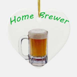Home Brewer Ceramic Ornament