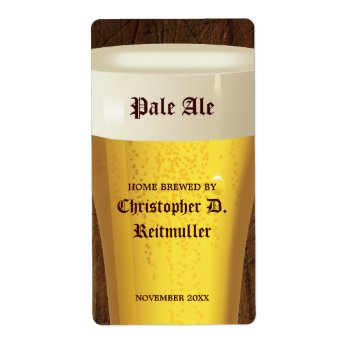 Home Brewers Beer Label by starstreamdesign at Zazzle