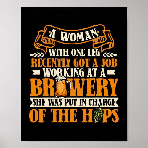 Home Brewing Hilarious Brewer House Brew Craft Bee Poster