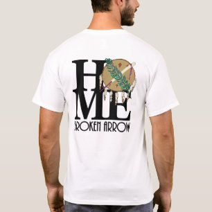 HOME Broken Arrow (back print) T-Shirt