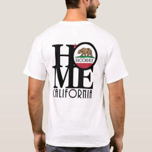 HOME Brookdale California (back print) T-Shirt