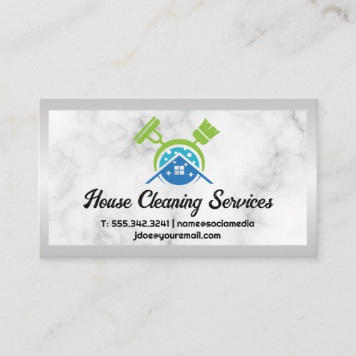 Home  Broom and Mop  Maid Business Card