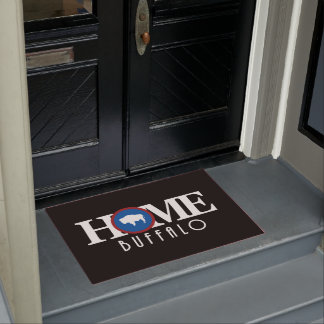 HOME Buffalo Wyoming Doormat