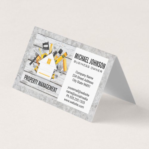 Home Build Logo  Construction Business Card