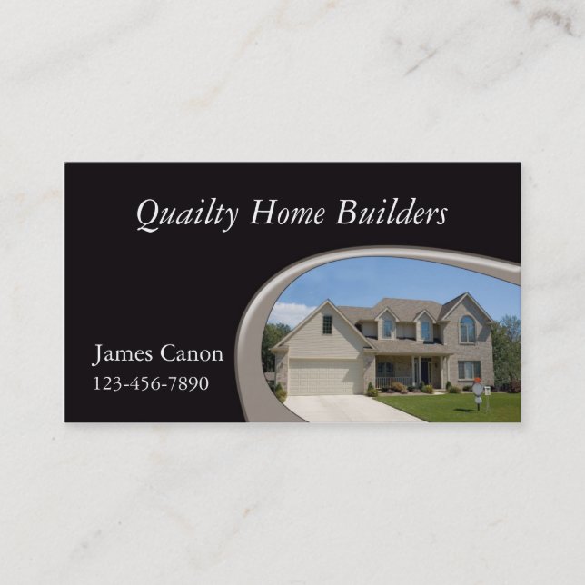 Home Builder Business Card (Front)