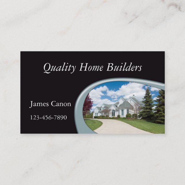 Home Builder Business Card (Front)