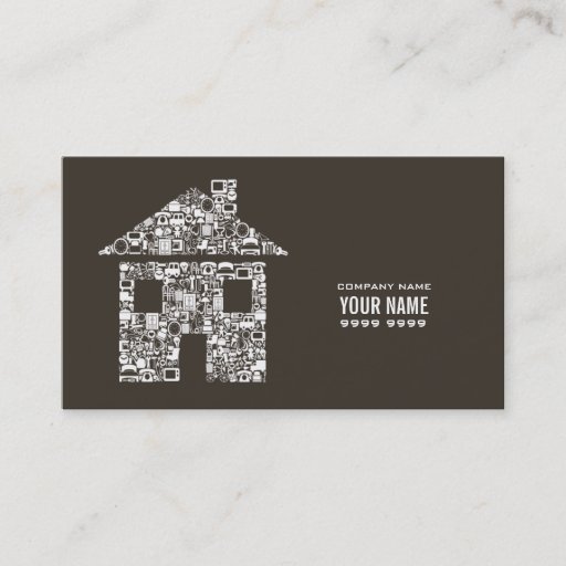 Customizable Modern Builder Construction Template Business Card
