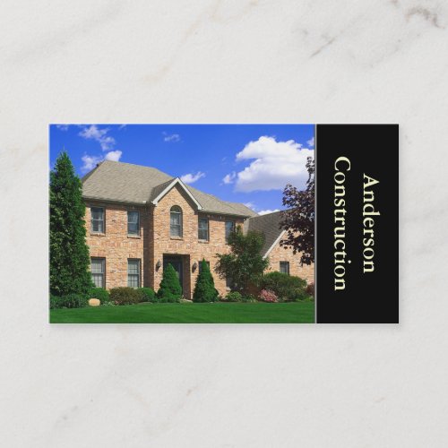 Home Builder or Construction Business Card