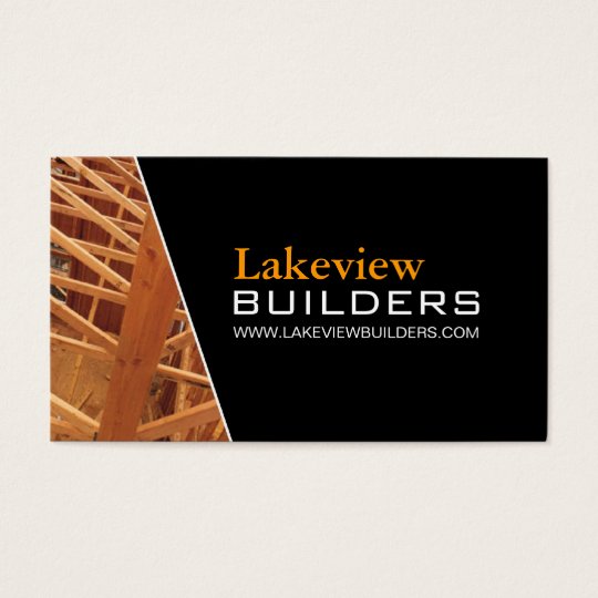 Home Building Business Cards Zazzle Home Building Business Cards