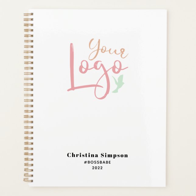 Home Business Your Logo Planner (Front)