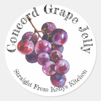 Home Canning Business Concord Grape Jelly Label