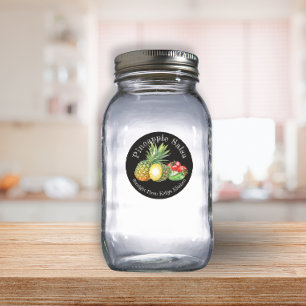 Home Canning Business Pineapple Salsa Food Label