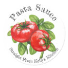 Home Canning Business Tomato Pasta Sauce Label
