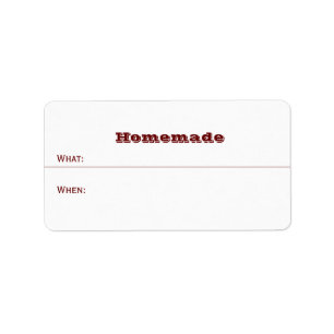 Home Canning Homemade Mason Jar Lid Dated Food Label