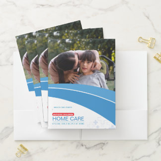 Home Care Presentation Folder Template