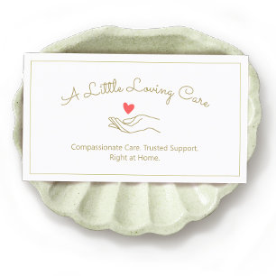 Home Care Services Business Card