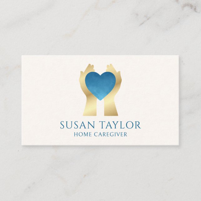 Home Caregiver Business Card (Front)