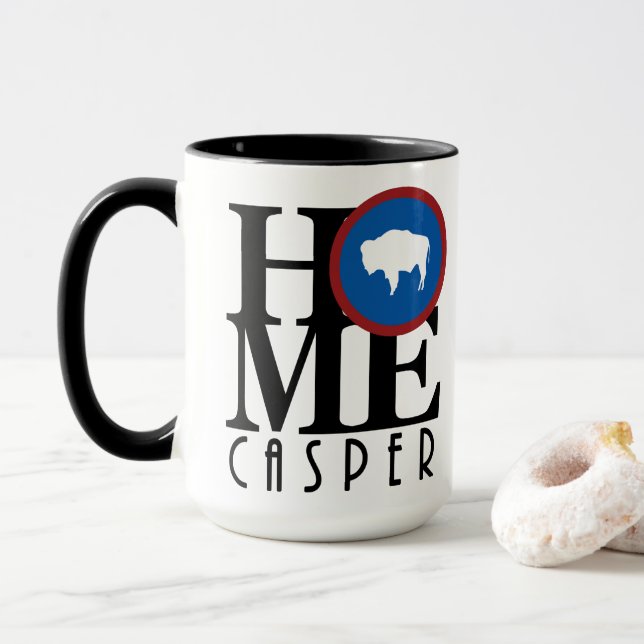HOME Casper Wyoming 15oz Mug (With Donut)